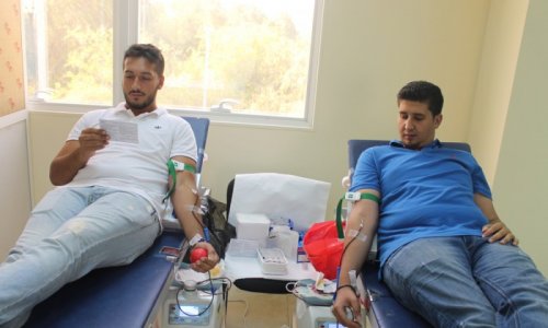 جامعة العين تنظم حملة تبرع بالدم