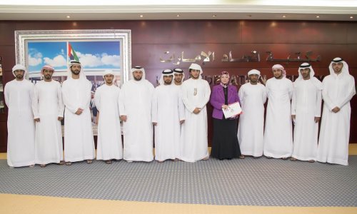 Student visit to the Emirates Center for Strategic Studies and Research