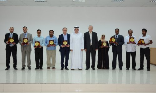 Al Ain University Honors 10 Years on Campus Employees at AAU
