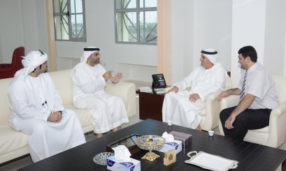 Dr. Noor Aldeen Atatreh, AAU Chancellor, received A Delegation from the Association of the Deaf