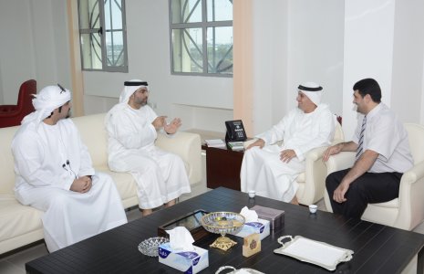 Dr. Noor Aldeen Atatreh, AAU Chancellor, received A Delegation from the Association of the Deaf