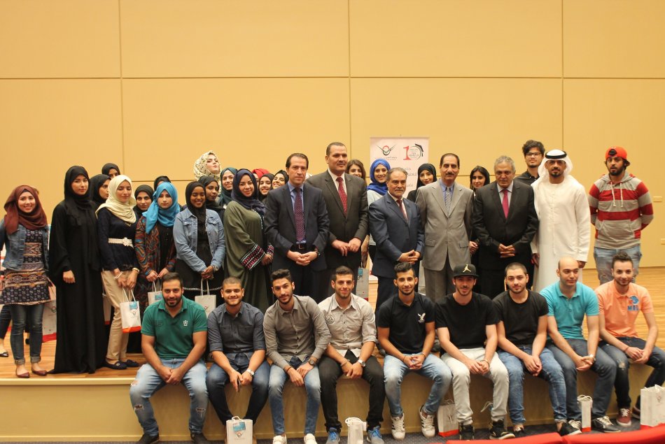 The Deanship of Student Affairs Honors Distinguished Students in Activities - Abu Dhabi Campus