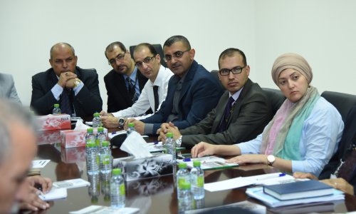 Stressing on the scientific researches .. The AAU President Meets with the New Faculty Members