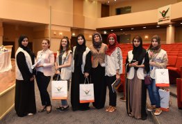 AlAin University, Al Ain, Abu Dhabi, AAU, New students, students, freshmen, greeting, welcoming