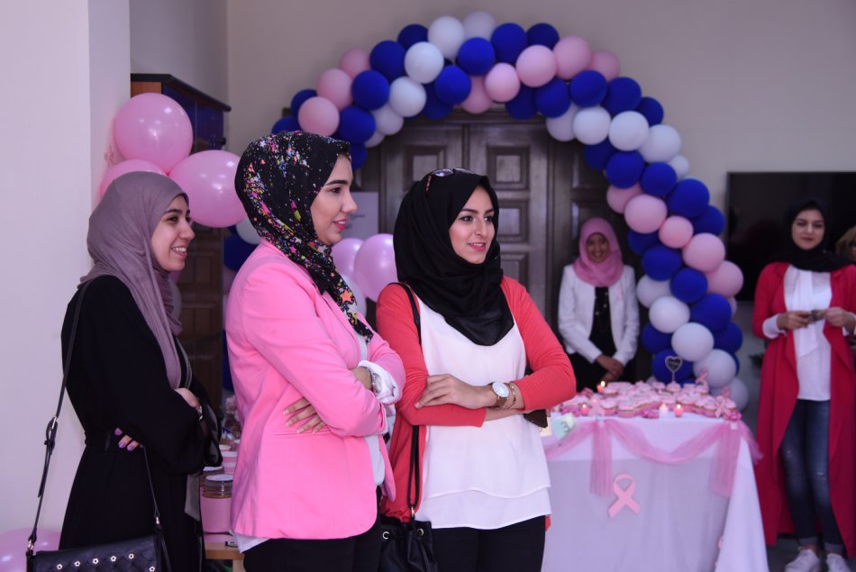 Al Ain University, Al Ain, Abu Dhabi, AAU, UAE, Pink, breast cancer, october