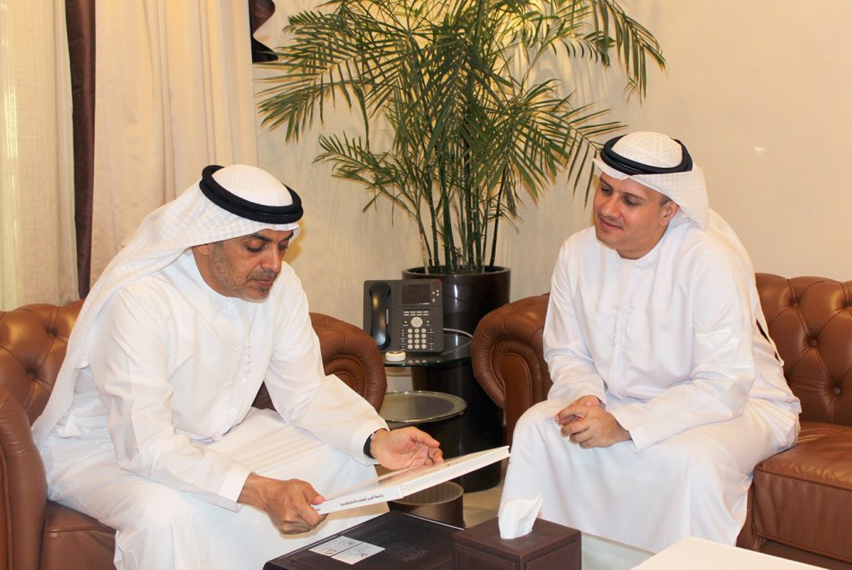 Director General of Statistics Center receives the AAU Chancellor