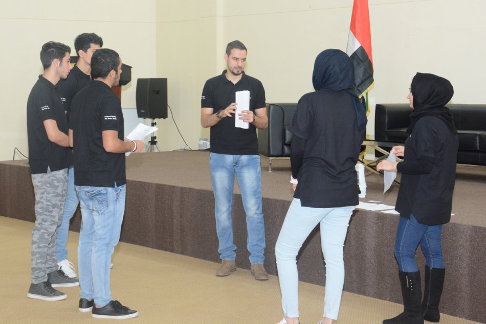 جامعة العين، العين، أبوظبي، الإمارات، ورشة عمل، دورة تدريبية، العمل الجماعي