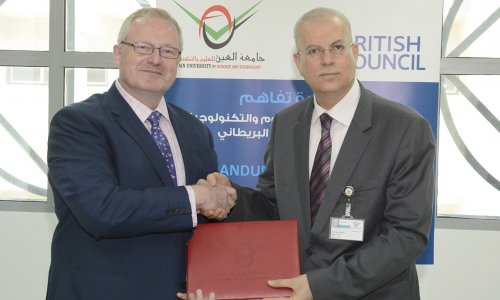 AAU and the British Council Signs an MOU