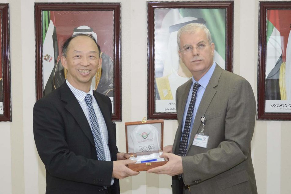 A Taiwanese delegation visit AAU