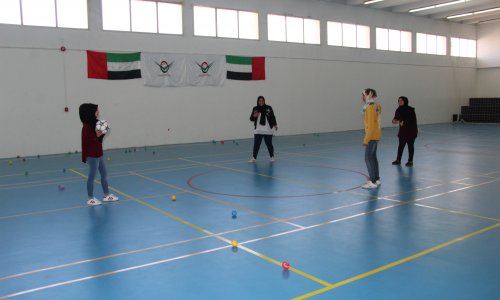 أجواء حماسية في جامعة العين ضمن فعالية الألعاب الصغيرة