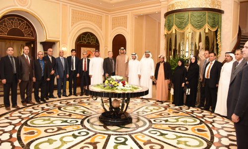 Sheikh Sultan bin Zayed Welcomes Delegation from Al Ain University