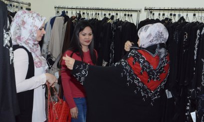 For the first time “Abaya Fashion Show” at AAU