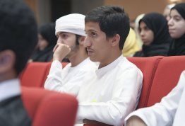 لقاء نائب رئيس الجامعة بالطلبة الجدد 2018-2019 - أبوظبي