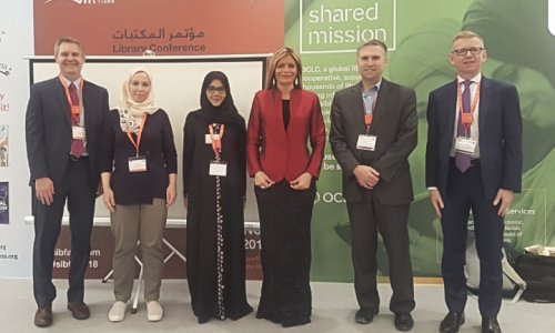 Khalifa Library Attends in Library Conference