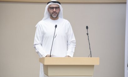 Khaled Al Suwaidi speaks at Al Ain University about his journey from Abu Dhabi to Mecca