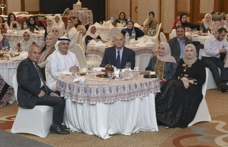 The Iftar Banquet gathered AAU family in Ramadan