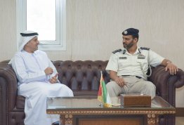 Visit of the AAU Chancellor to Al Ain Police Directorate