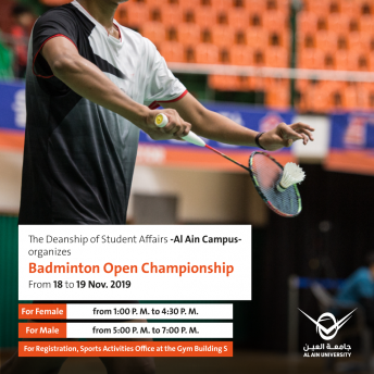 Badminton Open Championship