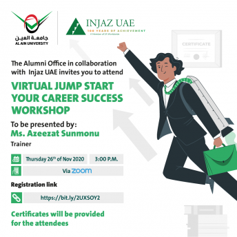 VIRTUAL JUMP START YOUR CAREER SUCCESS WORKSHOP