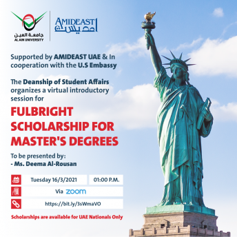 FULBRIGHT SCHOLARSHIP FOR MASTER'S DEGREES