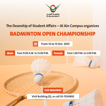 BADMINTON OPEN CHAMPIONSHIP