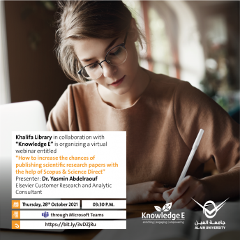How to increase the chances of publishing scientific research papers with the help of Scopus & Science Direct