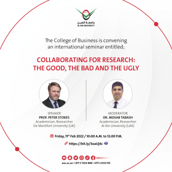 COLLABORATING FOR RESEARCH:  THE GOOD, THE BAD AND THE UGLY