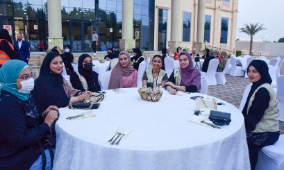 Students Iftar in the presence of the University President