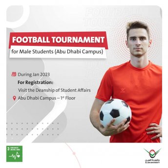 FOOTBALL TOURNAMENT for Male Students (Abu Dhabi Campus)