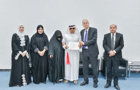 جامعة العين تكرم الطلبة المتميزين للفصل الأول 2022-2023