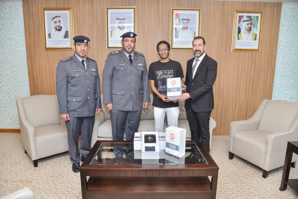 تكريم شرطة أبوظبي للرابحين في المسابقة الرمضانية 