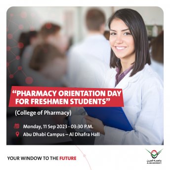 PHARMACY ORIENTATION DAY FOR FRESHMEN STUDENTS