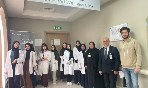 A field visit of the Pharmacy Students to Mediclinic Al Jowhara Hospital