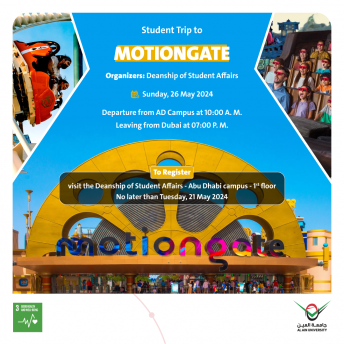 Student Trip to Motiongate