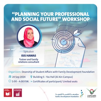 Workshop “Planning your professional and social future”