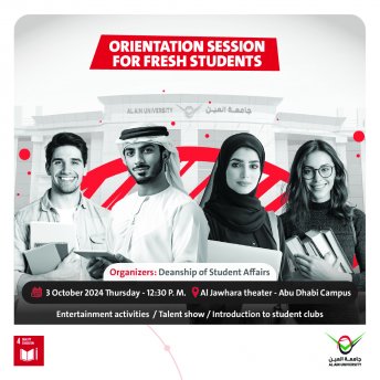 Orientation session for fresh students
