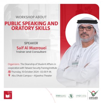 Public Speaking and Oratory Skills Workshop 