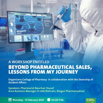 A Workshop entitled Beyond Pharmaceutical Sales, Lessons from My Journey