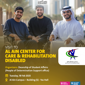 Visit to Al Ain Center for Care & Rehabilitation Disabled