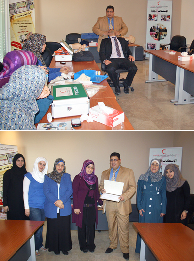 AAU and Red Crescent Organize First Aid Course